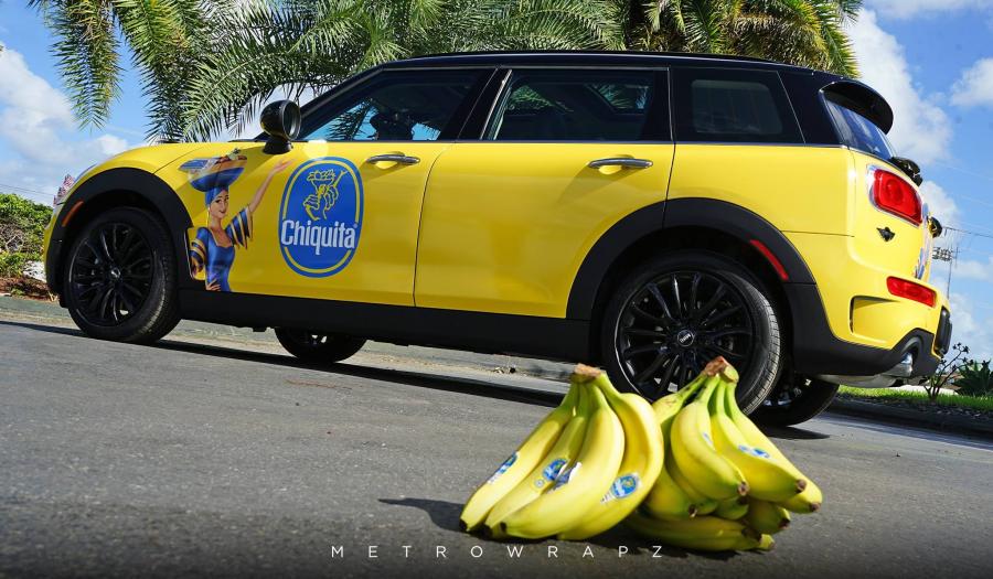  Mini Clubman Chiquita Banana by MetroWrapz 2016 года  (фото 3 из 6)